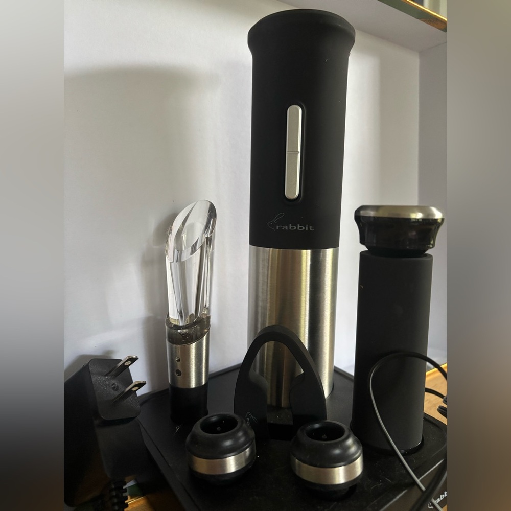 Brand Name Electric Wine Opener Set